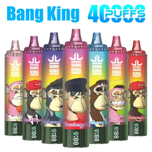 Bang King 40000 Tiri Vape Usa e Getta Economico Vendita all’Ingrosso Spedizione Gratuita