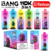 Bang Legend 110k Tiri 110000 3 in 1 Vape Usa e Getta 3 a 7 Giorni Lavorativi Magazzino UE