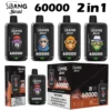 Bang Stoll 60k Puffs 2 in 1 Vape Usa e Getta Ricaricabile 60000 Spedizione Gratuita
