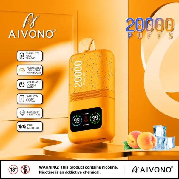 EU Puff 20K Aivono 20000 Puffs Vape Monouso All’Ingrosso Con Spedizione Gratuita