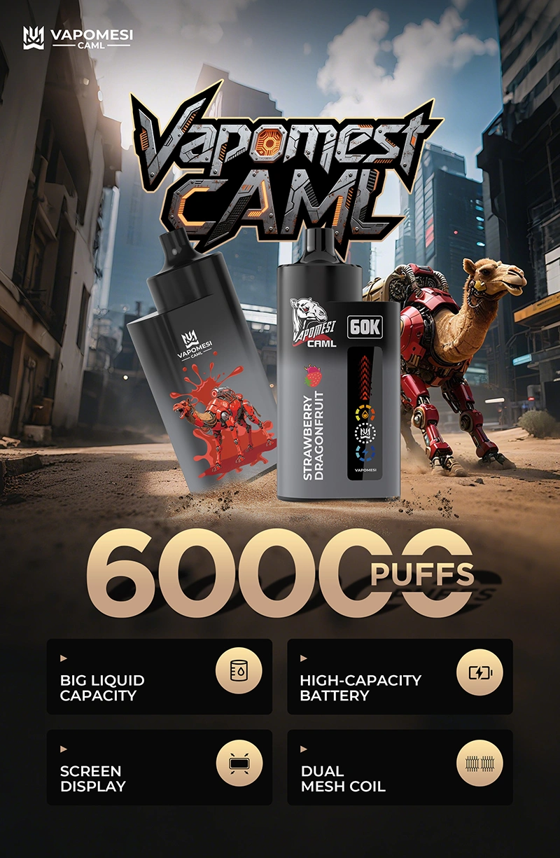 EU Puff 60000 Vapomesi 60k Puffs Caml Miglior Vape Usa E Getta Spedizione Gratuita