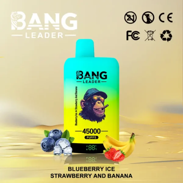 EU Puff Bang Leader 45k Tiri 2 in 1 Due Gusti Vape Usa e Getta Consegna Veloce