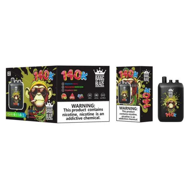 EU Vape Bang Blaze 140k Puffs 3 in 1 Vape Usa e Getta Ricaricabile 140000 tiri Spedizione Gratuita 11 EU Vape Bang Blaze 140k Puffs 3 in 1 Vape Usa e Getta Ricaricabile 140.000 tiri Spedizione Gratuita