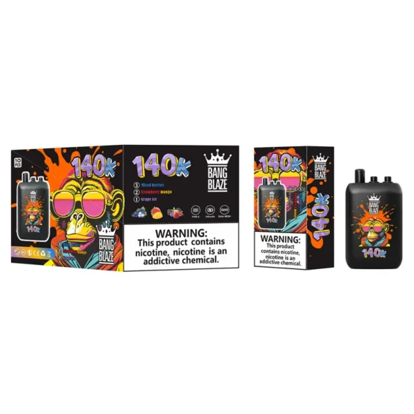 EU Vape Bang Blaze 140k Puffs 3 in 1 Vape Usa e Getta Ricaricabile 140000 tiri Spedizione Gratuita 15 EU Vape Bang Blaze 140k Puffs 3 in 1 Vape Usa e Getta Ricaricabile 140.000 tiri Spedizione Gratuita