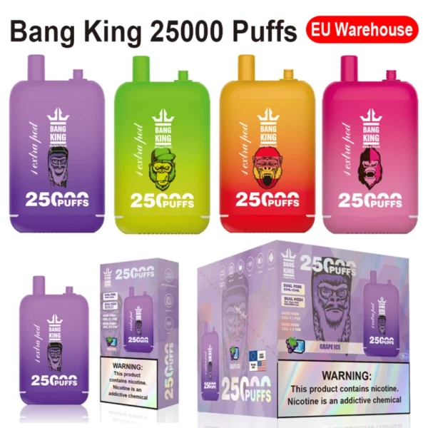 EU Vape Bang King 25000 Puffs Sigaretta Elettronica Usa E Getta Economica Spedizione Gratuita