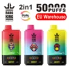 Magazzino UE Bang King 50000 Puffs 2 in 1 Vape Usa e Getta Consegna 3-7 Giorni Lavorativi