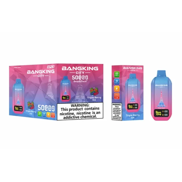 Magazzino UE Bang King 50k Puffs City Vape Usa e Getta 50000 Spedizione Gratuita 3-7 Giorni Lavorativi