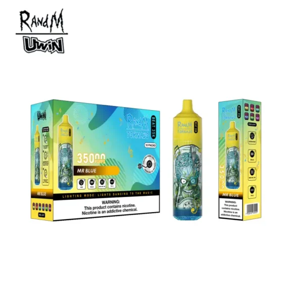 Uwin 35k Puffs Randm Tornado Beat Vape Usa e Getta 35000 Spedizione Gratuita