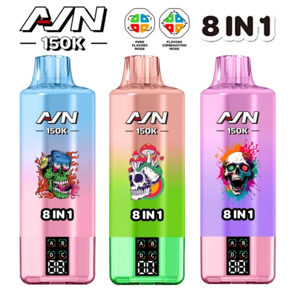 Aivono 150k Tiri 8 In 1 AIM Vape Usa E Getta Spedizione Gratuita
