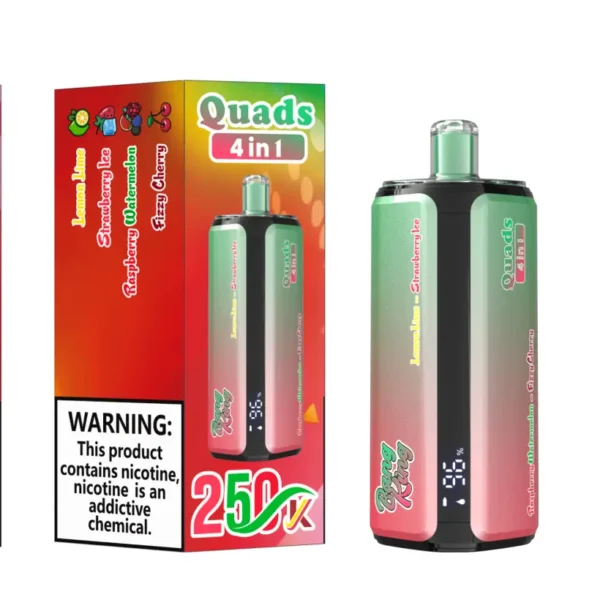 Bang King 250k Puff 4 in 1 Quads Vape Usa e Getta 250000 Spedizione Gratuita Magazzino Cina