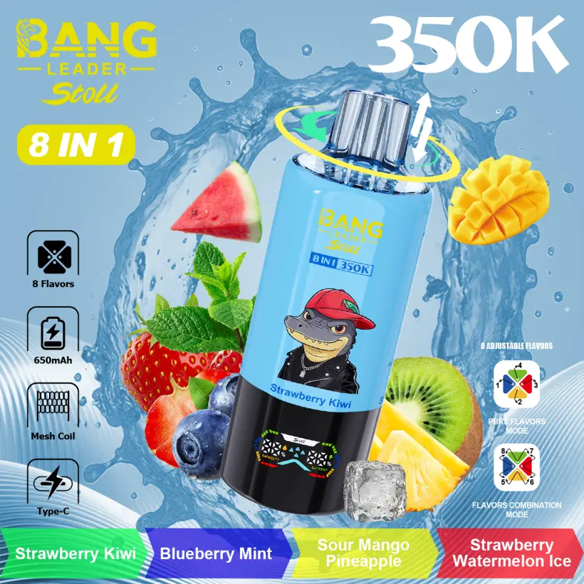Bang Leader 350k Puff Stoll 8 in 1 Vape Usa e Getta 350000 Spedizione Gratuita Magazzino Cina 4 Bang Leader 350k Puff Stoll Vape Usa e Getta 350000 Spedizione Gratuita Magazzino Cina