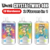 EU Vape Uwin 40k Tiri Crystal Twins 2 in 1 Sigaretta Elettronica Spedizione Gratuita