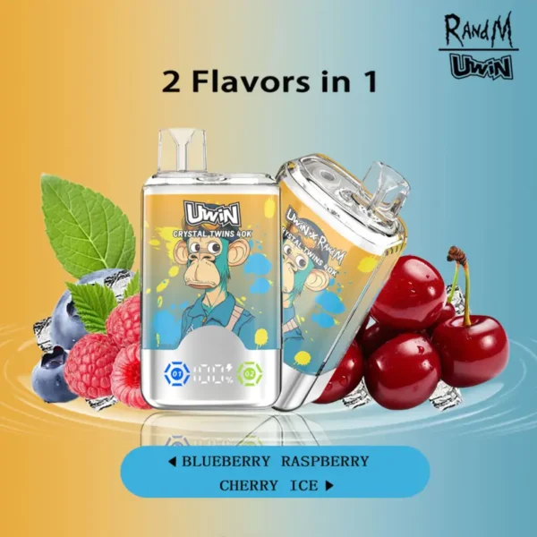 EU Vape Uwin 40k Tiri Crystal Twins 2 in 1 Sigaretta Elettronica Spedizione Gratuita