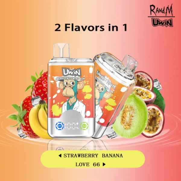 EU Vape Uwin 40k Tiri Crystal Twins 2 in 1 Sigaretta Elettronica Spedizione Gratuita