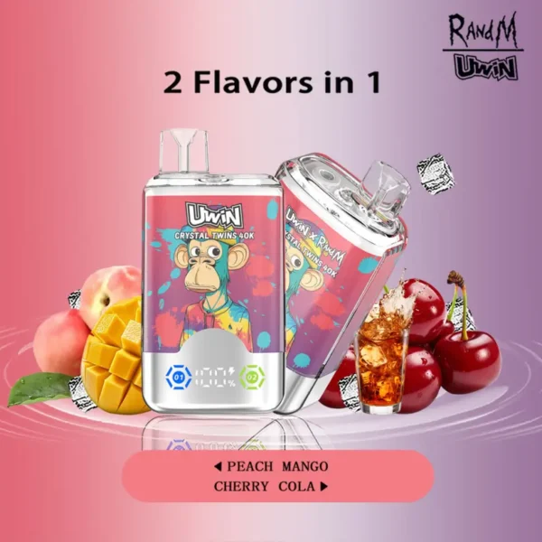 EU Vape Uwin 40k Tiri Crystal Twins 2 in 1 Sigaretta Elettronica Spedizione Gratuita