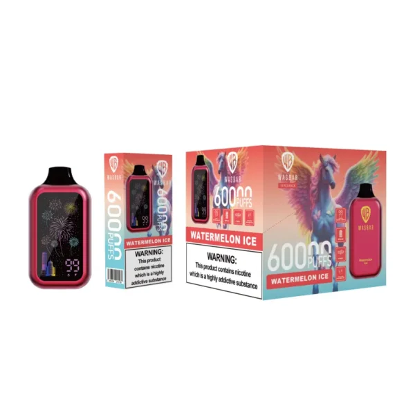 EU Vape Wasbar 60k Tiri 60000 Sigaretta Elettronica Vendita All Ingrosso Spedizione Gratuita