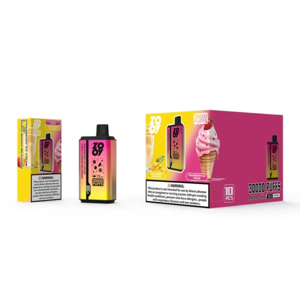EU Vape ZOOY Twins 30K Tiri 2 In 1 Sigaretta Elettronica Vendita All Ingrosso Spedizione Gratuita