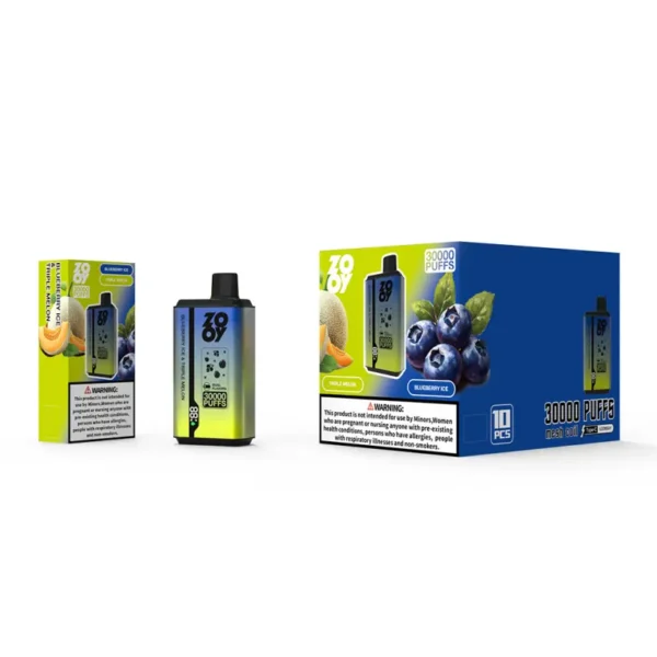 EU Vape ZOOY Twins 30K Tiri 2 In 1 Sigaretta Elettronica Vendita All Ingrosso Spedizione Gratuita
