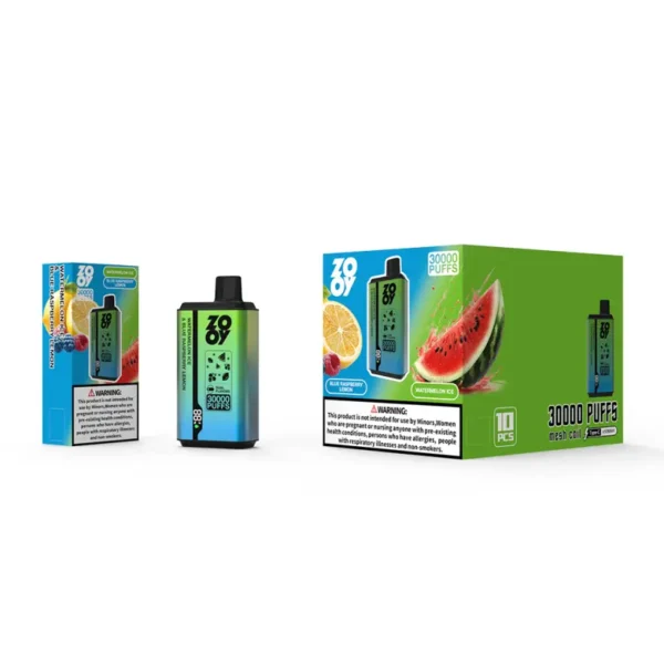 EU Vape ZOOY Twins 30K Tiri 2 In 1 Sigaretta Elettronica Vendita All Ingrosso Spedizione Gratuita