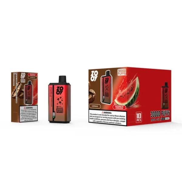 EU Vape ZOOY Twins 30K Tiri 2 In 1 Sigaretta Elettronica Vendita All Ingrosso Spedizione Gratuita