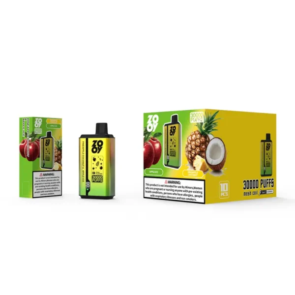 EU Vape ZOOY Twins 30K Tiri 2 In 1 Sigaretta Elettronica Vendita All Ingrosso Spedizione Gratuita