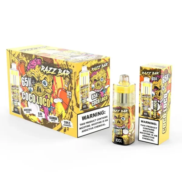 Magazzino UE Razz Bar 65k+ Puff Vape Usa e Getta Cristallo 65000 All’ingrosso Spedizione Gratuita