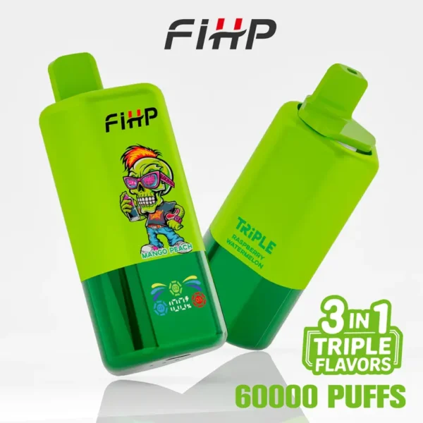 FIHP 60k Puff 3 in 1 Sigaretta Elettronica Usa e Getta Triple Gusti 60000 Magazzino UE
