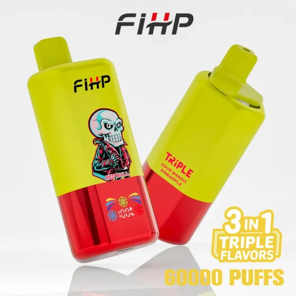 FIHP 60k Puff 3 in 1 Sigaretta Elettronica Usa e Getta Triple Gusti 60000 Magazzino UE