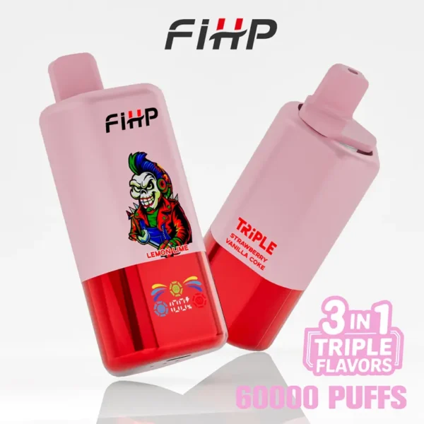 FIHP 60k Puff 3 in 1 Sigaretta Elettronica Usa e Getta Triple Gusti 60000 Magazzino UE