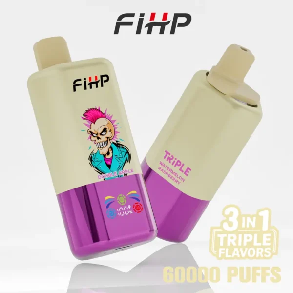 FIHP 60k Puff 3 in 1 Sigaretta Elettronica Usa e Getta Triple Gusti 60000 Magazzino UE