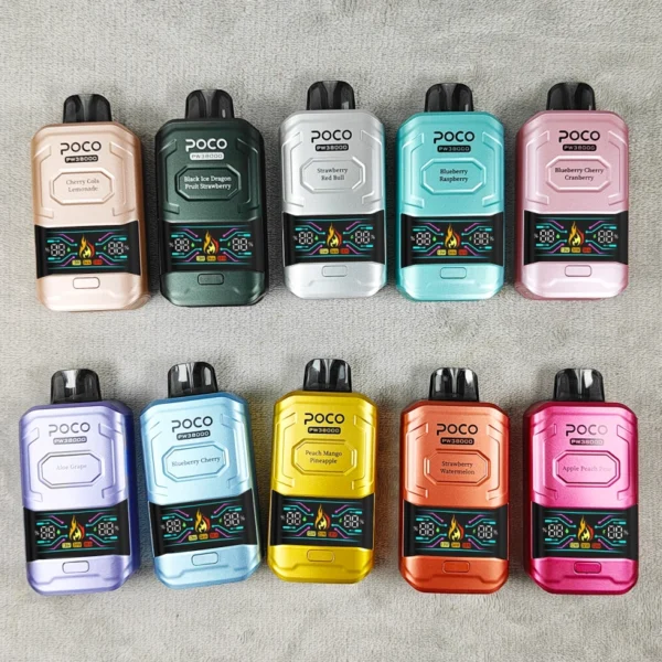 POCO PW 38000 Puff 38K Miglior Vape Pen Usa e Getta Spedizione Gratuita Magazzino UE