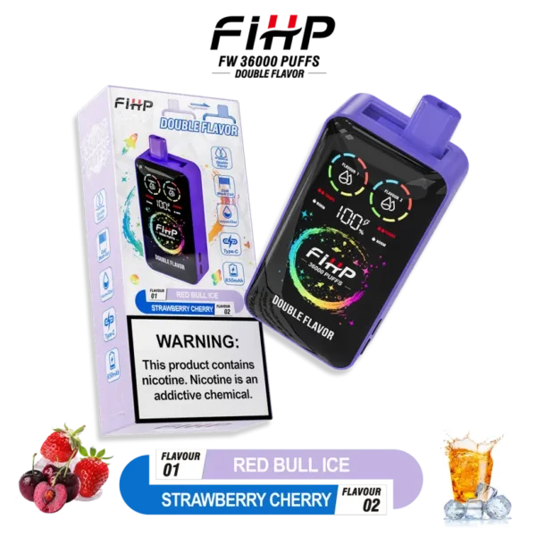 Puff 36k FIHP 36000 Puff 2 in 1 Sigaretta Elettronica Usa e Getta Penna Spedizione Gratuita Magazzino Cina