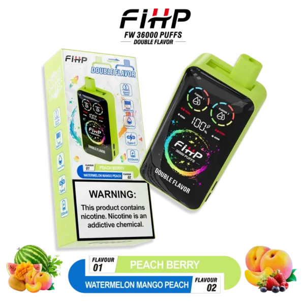 Puff 36k FIHP 36000 Puff 2 in 1 Sigaretta Elettronica Usa e Getta Penna Spedizione Gratuita Magazzino Cina