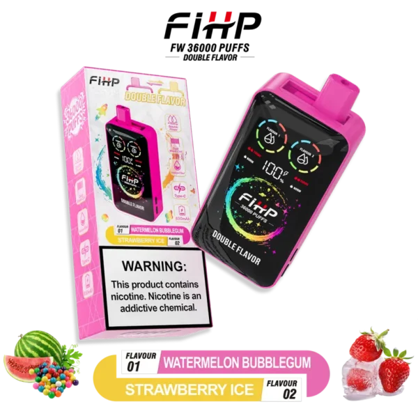 Puff 36k FIHP 36000 Puff 2 in 1 Sigaretta Elettronica Usa e Getta Penna Spedizione Gratuita Magazzino Cina