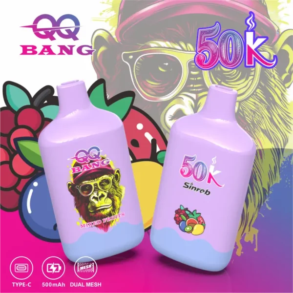 QQ Bang 50000 Puffs 50k Sigaretta Elettronica Usa e Getta Economica Prezzo Vendita All’Ingrosso Spedizione Gratuita