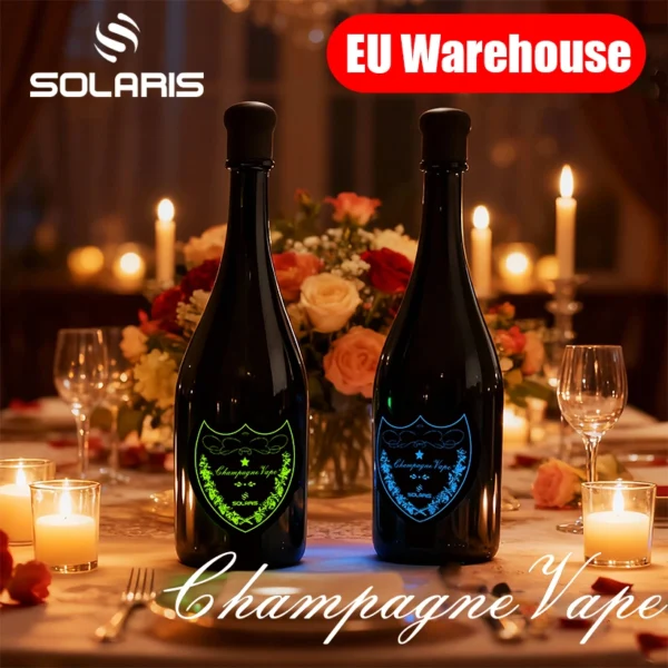 Solaris Champagne 30k Puffs 30000 Sigaretta Elettronica Usa e Getta Pen Spedizione Gratuita Magazzino UE