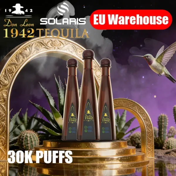 Solaris Tequila 30000 Puffs Don Leon 1942 30k Sigaretta Elettronica Usa e Getta Pen Magazzino UE