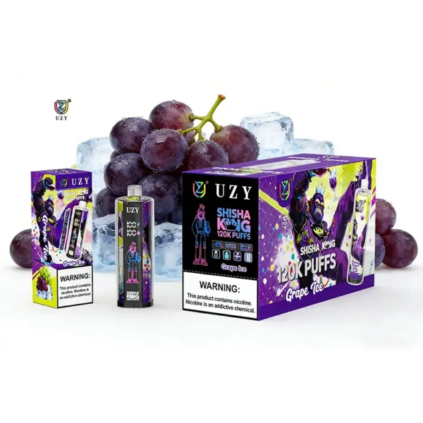UZY 120K Puffs Shisha King DTL Sigaretta Elettronica Usa e Getta 120000 Magazzino UE