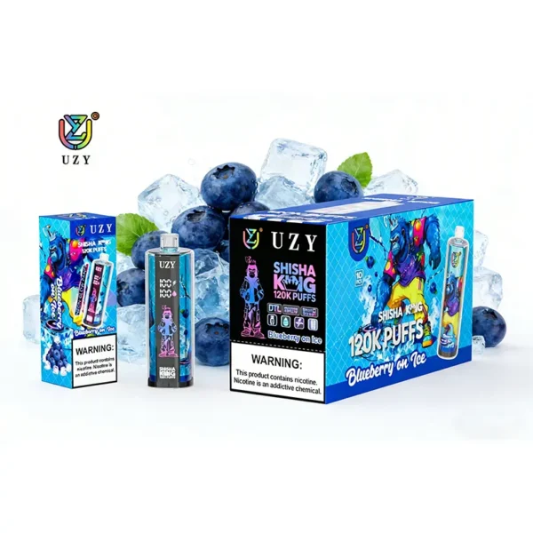 UZY 120K Puffs Shisha King DTL Sigaretta Elettronica Usa e Getta 120000 Magazzino UE
