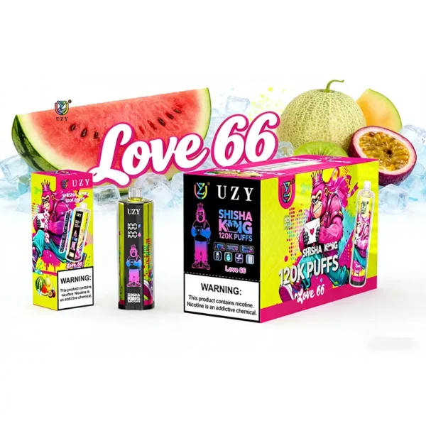 UZY 120K Puffs Shisha King DTL Sigaretta Elettronica Usa e Getta 120000 Magazzino UE