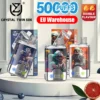 UZY 50K Puffs 2 in 1 Vape Usa e Getta a Doppio Gusto Negozio 50000 Magazzino UE