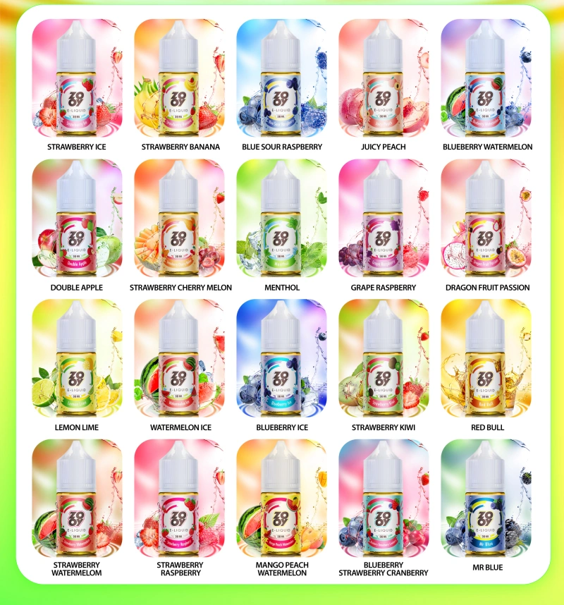 ZOOY 30ML Liquido E Vape 30mg 50mg Nicotina Magazzino UE