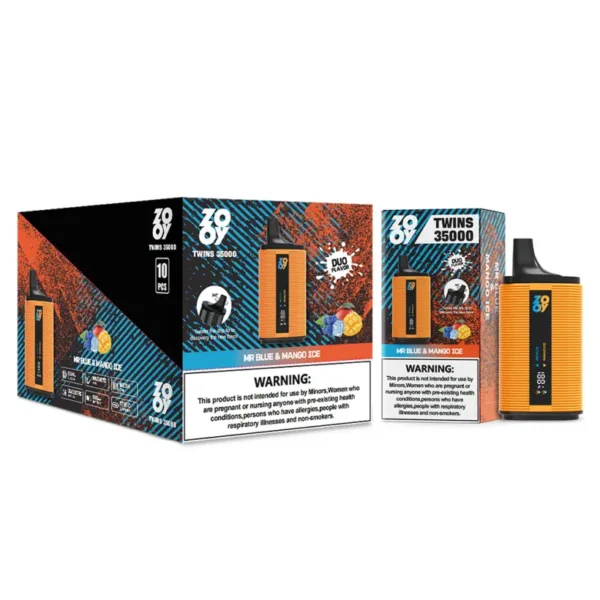 ZOOY Twins 35K Puffs 2 in 1 Vape Usa e Getta all’Ingrosso 35000 Magazzino UE