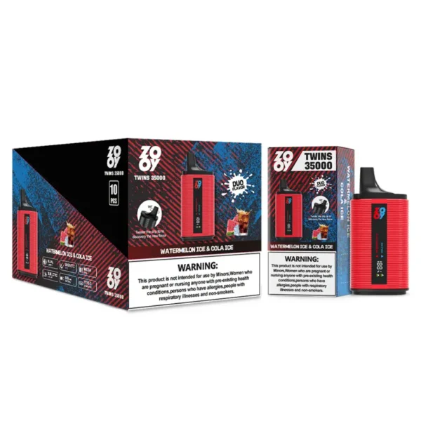 ZOOY Twins 35K Puffs 2 in 1 Vape Usa e Getta all’Ingrosso 35000 Magazzino UE