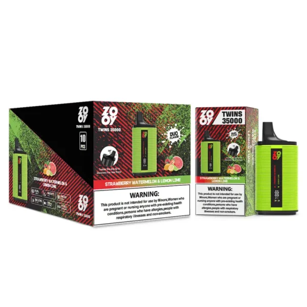 ZOOY Twins 35K Puffs 2 in 1 Vape Usa e Getta all’Ingrosso 35000 Magazzino UE