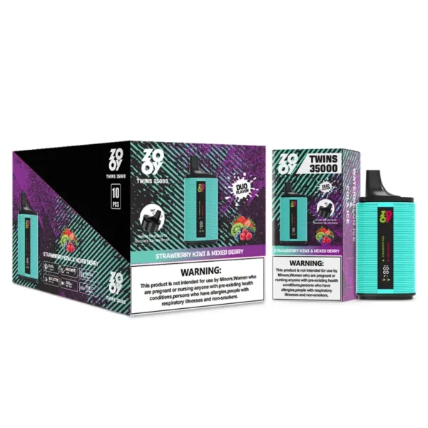 ZOOY Twins 35K Puffs 2 in 1 Vape Usa e Getta all’Ingrosso 35000 Magazzino UE