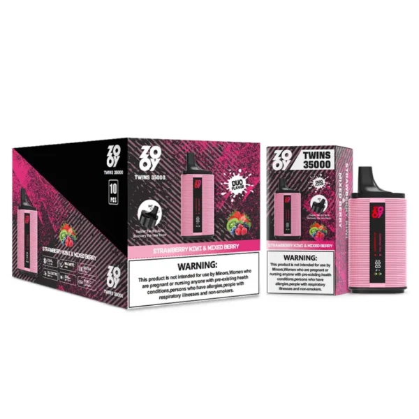 ZOOY Twins 35K Puffs 2 in 1 Vape Usa e Getta all’Ingrosso 35000 Magazzino UE