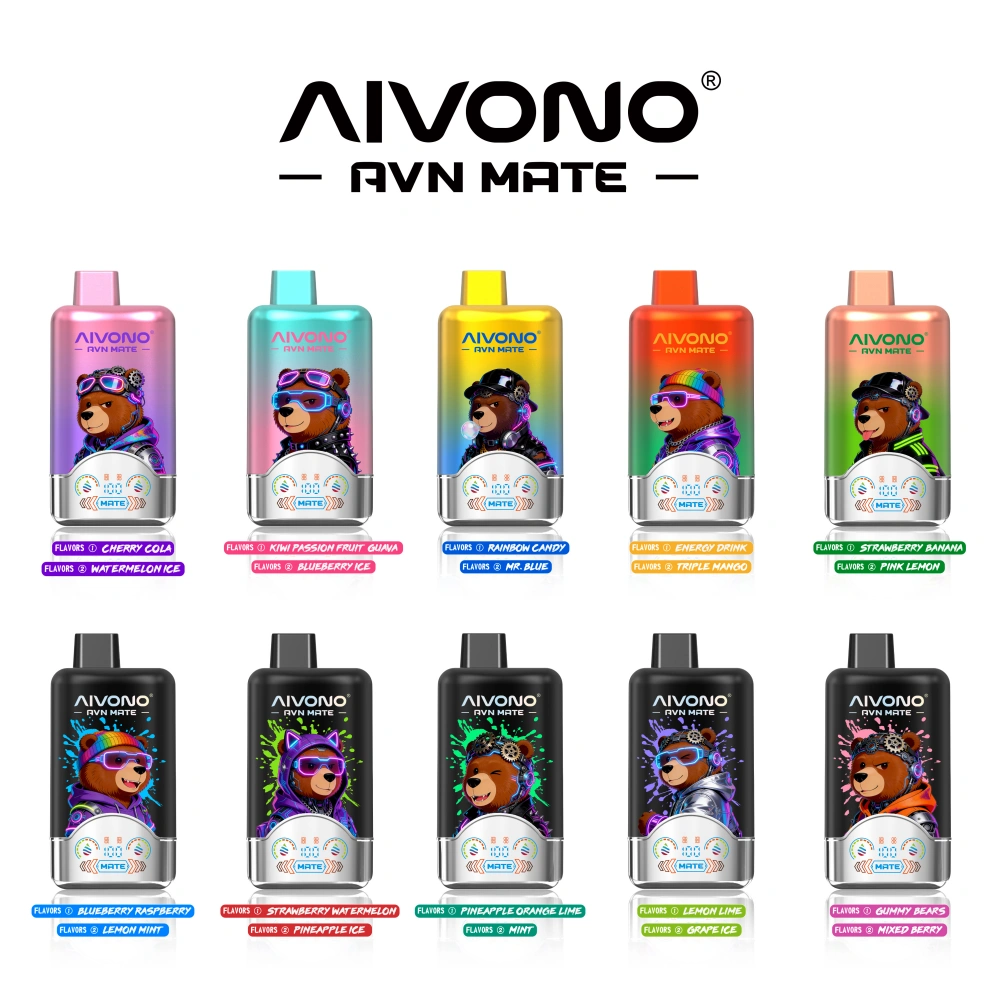 Aivono 120K Puffs 2 In 1 Gusti Avn Mate Sigaretta Elettronica Usa E Getta Vendita All Ingrosso Spedizione Gratuita