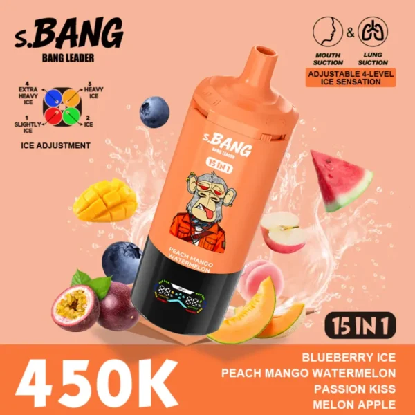 Bang Leader 450K Puffs 15 In 1 Sigaretta Elettronica Usa E Getta Multi Gusti Spedizione Gratuita 10 Bang Leader 450K Puffs 15 In 1 Sigaretta Elettronica Usa E Getta Multi Gusti Spedizione Gratuita