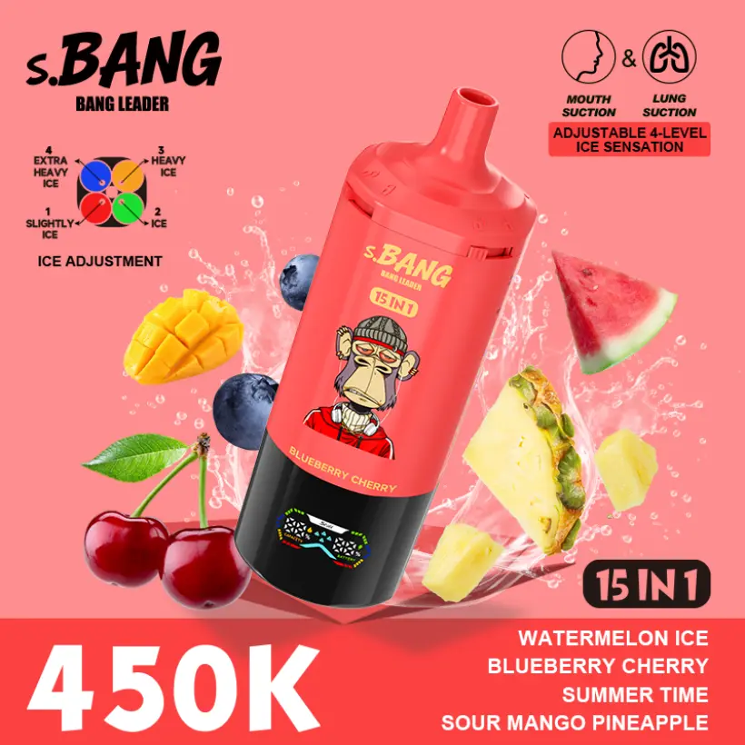 Bang Leader 450K Puffs 15 In 1 Sigaretta Elettronica Usa E Getta Multi Gusti Spedizione Gratuita 2 Bang Leader 450K Puffs 15 In 1 Sigaretta Elettronica Usa E Getta Multi Gusti Spedizione Gratuita